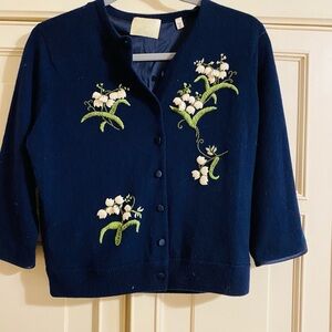 Doen Heirloom Cardigan, Medium, VGUC